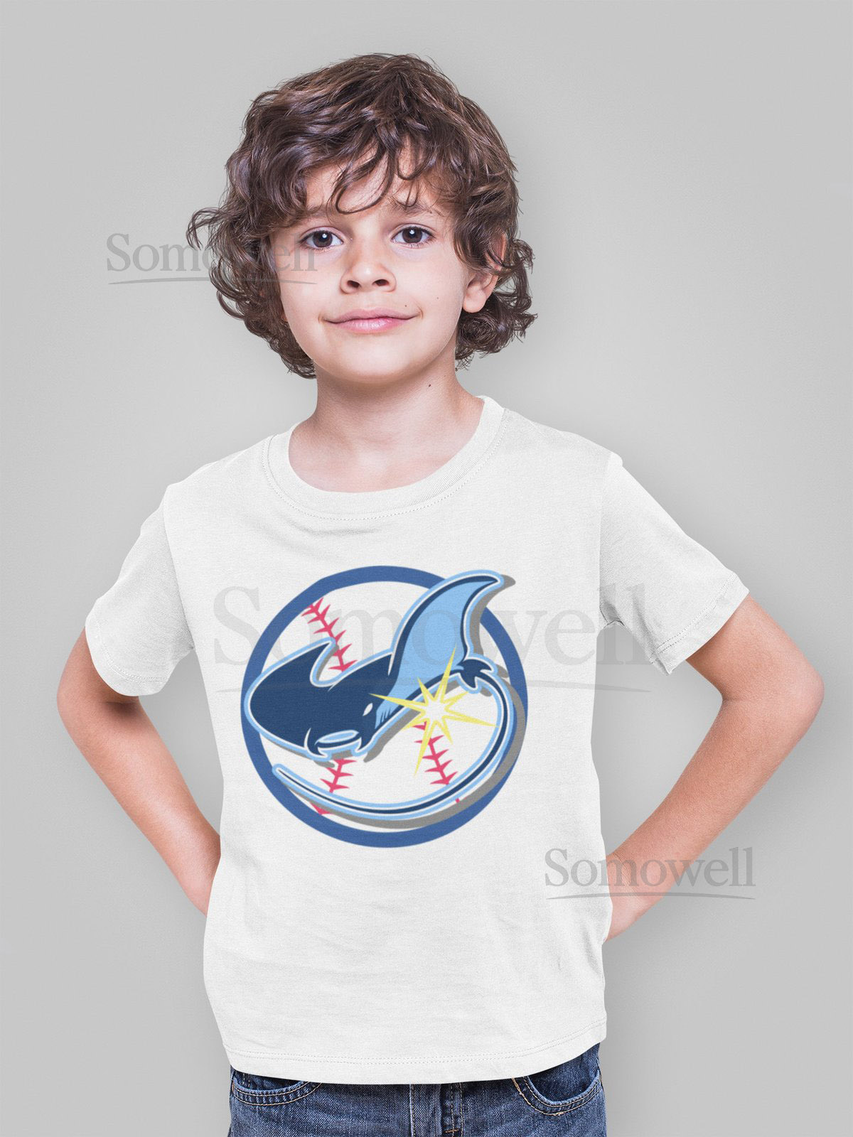 Ray Baseball - Youth Short Sleeve T-Shirt_84