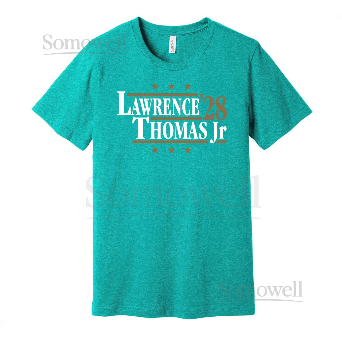 Lawrence Thomas Jr '24 - Political Campaign Parody Tee - Football Legends For President Fan Shirt S M L XL XXL 3XL Lots of Color C_746