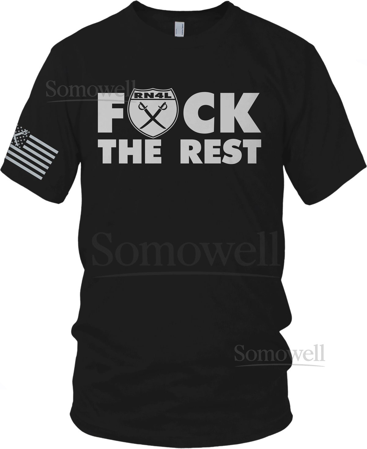 Fck The Rest RN4L Nation 4 Life T-Shirt LIMITED EDITION_142