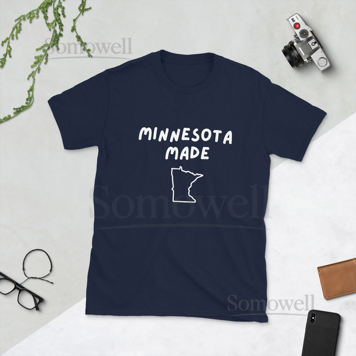 Minnesota Made Shirt Mens Womens T-shirt MN Minneapolis St. Paul Pride_608