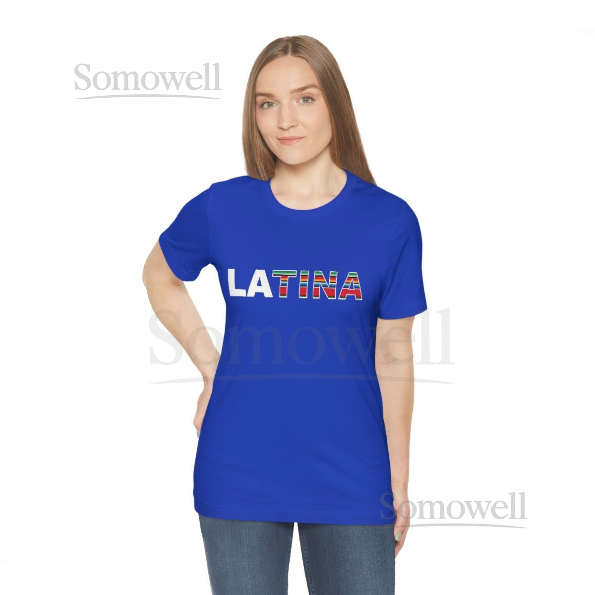 Latina Serape Shirt Latina Shirt Cool Modern Statement Latina Pride Gift Dodgers Shirt Los Angeles Shirt LA Dodgers Mexican Heritage_569