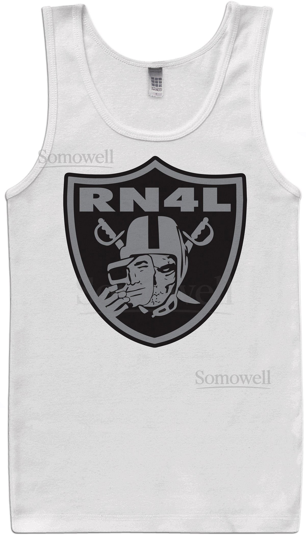 RN4L Skull Off Tank Top New_733