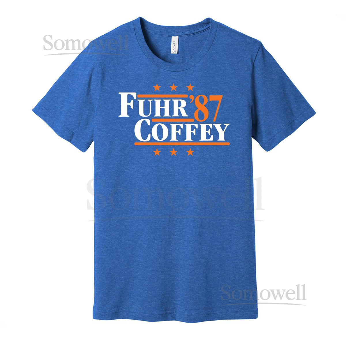 Fuhr Coffey '87 - Political Campaign Parody Tee - Hockey Legends For President Fan Shirt S M L XL XXL 3XL Lots of Color Choices_166