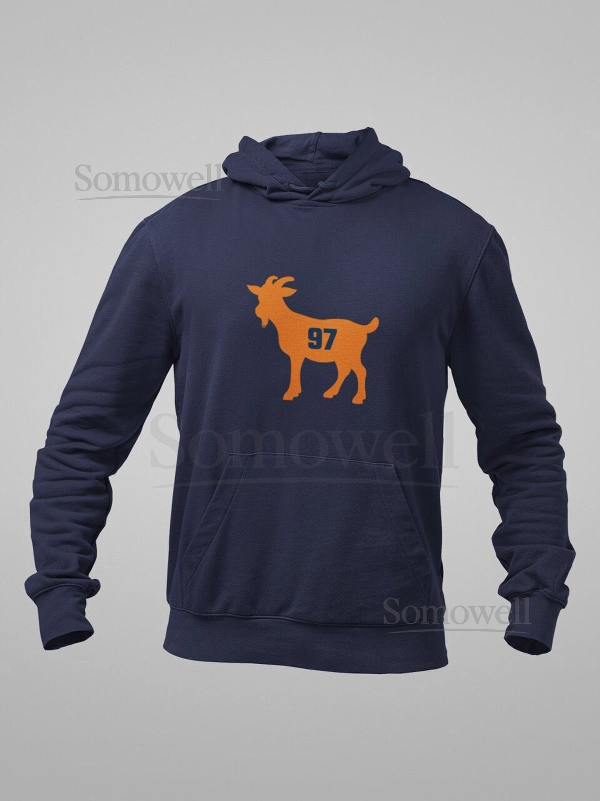 Number 97 GOAT Hoodie McDavid Hoodie Oilers Hockey Hoodie Edmonton Hooded Sweater Oilers Hockey Gifts Mcjesus Hoodie_342