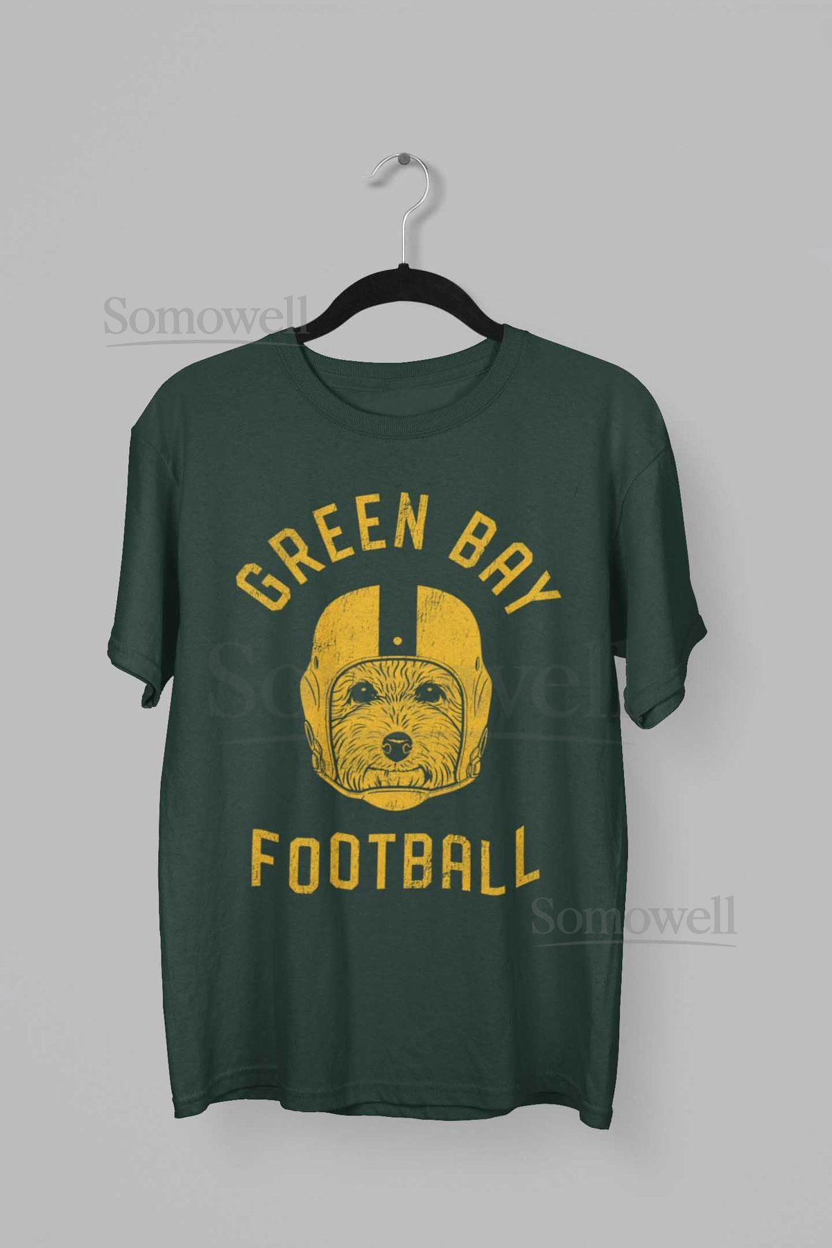 Green Bay Football Poodle T-Shirt Dog Lover Gift for Green Bay Packers fans_386