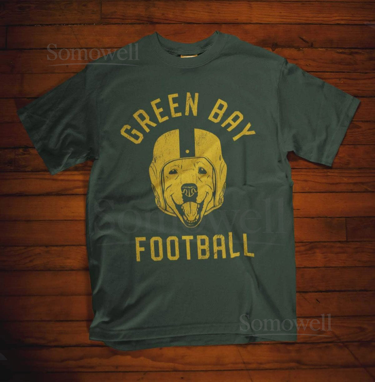Green Bay Football Labrador T-Shirt Dog Lover Gift for Green Bay Packers fans_381