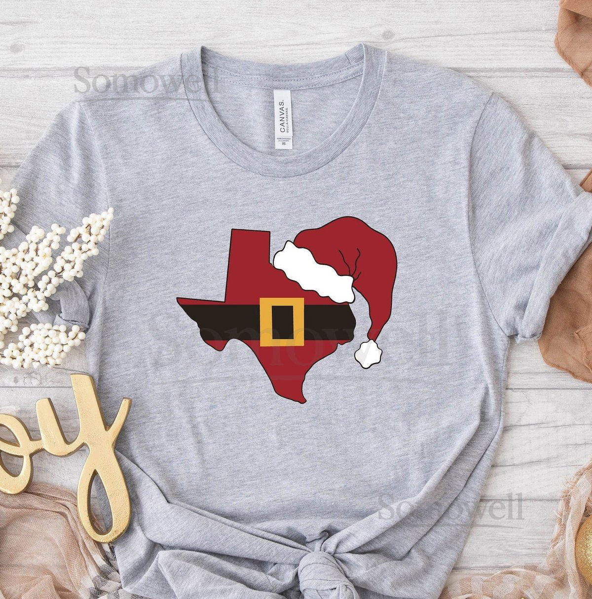 Texas Christmas Santa Hat Shirt Merry Christmas Y'all Merry Christmas Texas Shirt Southern Christmas Family Christmas Austin H_869