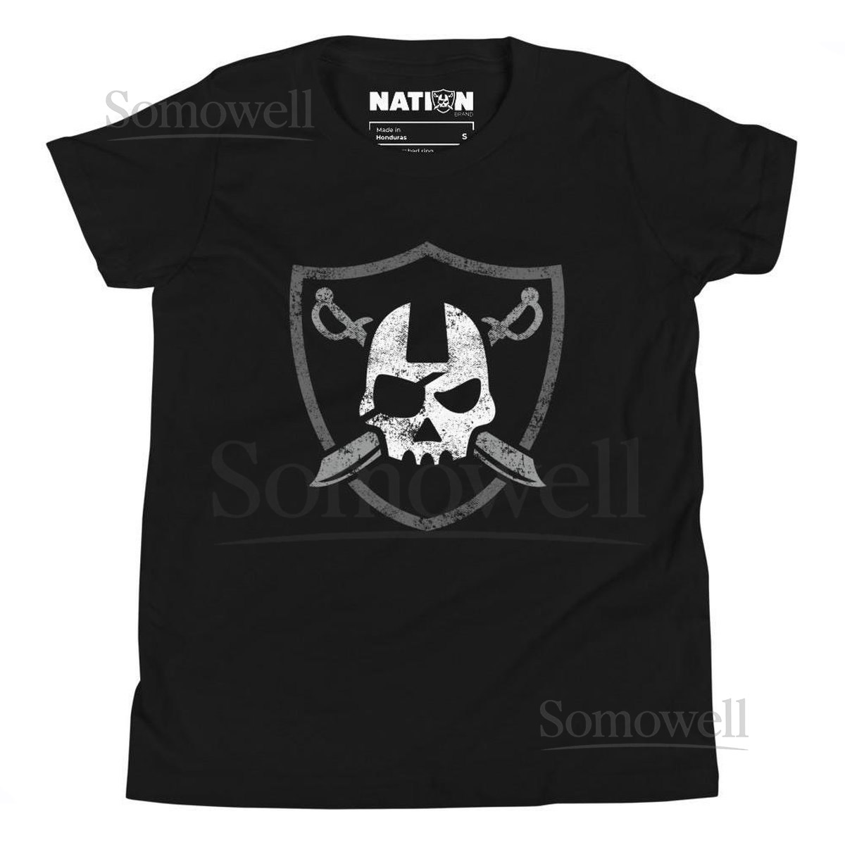 Youth Nation Shield Logo T-Shirt - Sizes Small thru XL Unisex_858