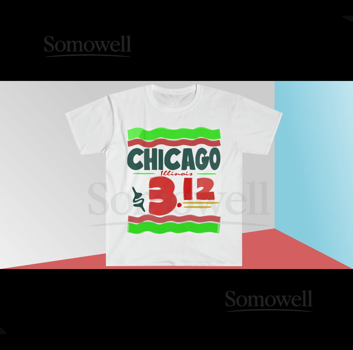 Chicago - Illinois- 312 - Grocery Store Special Inspired Graphic T shirt_158
