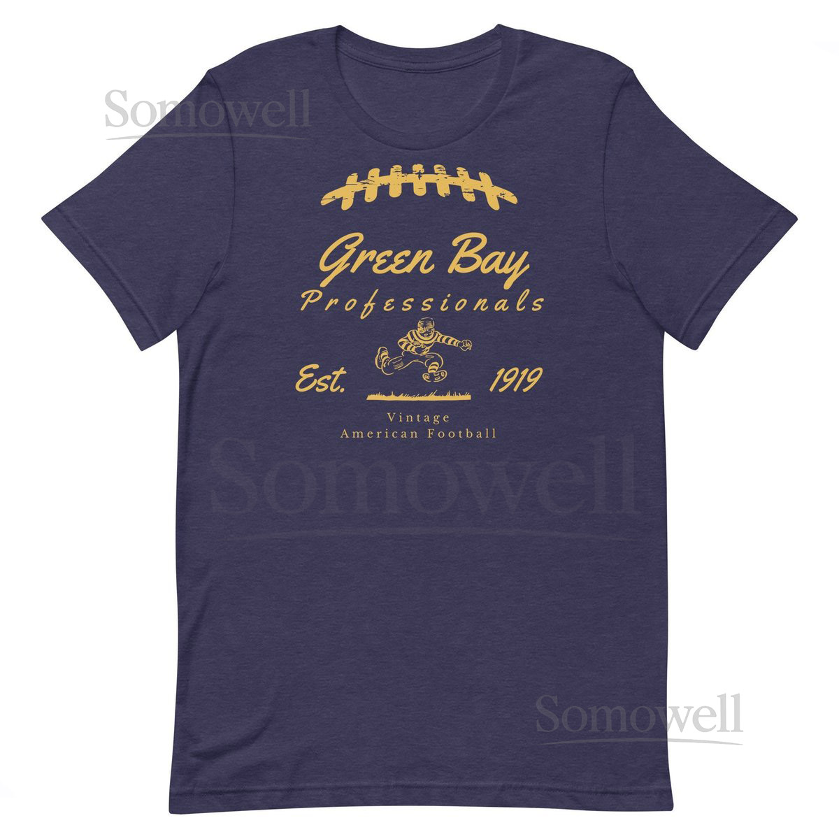 Vintage Green Bay Professionals Football T-Shirt - 1919 NFL_747