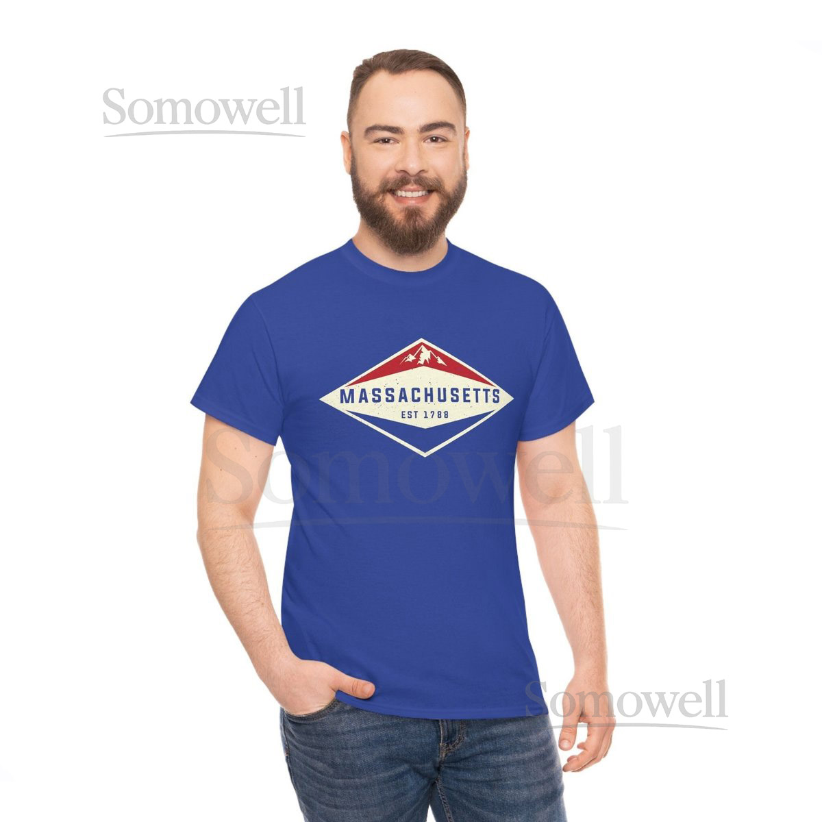 Massachusetts vintage shirt is styled for every occasion. The design is distressed making it have a retro look. This will make a great gift_401