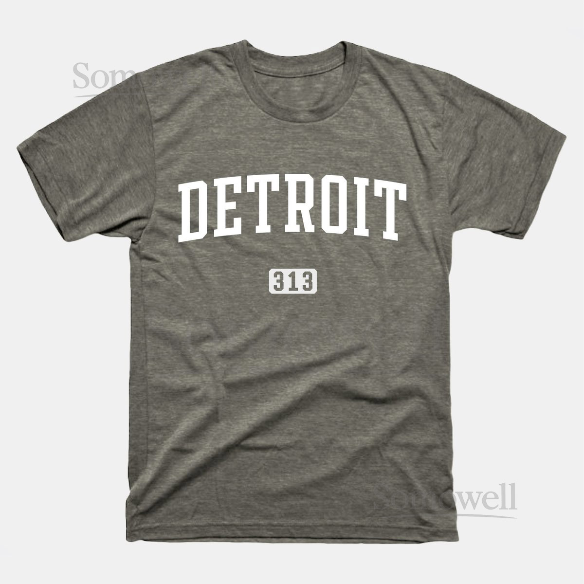 Detroit Shirt Detroit 313 Classic T-Shirt_209