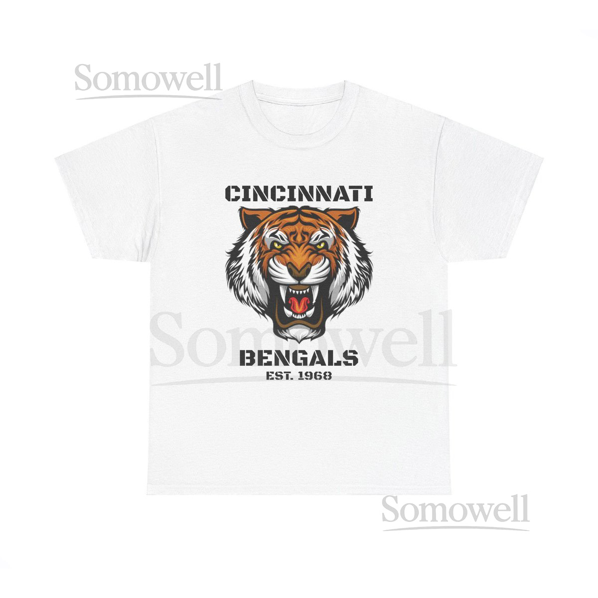Cincinnati Football T-Shirt Bengals Fan Shirt Football Tee Cincinnati Sports Apparel Unisex Shirt_549