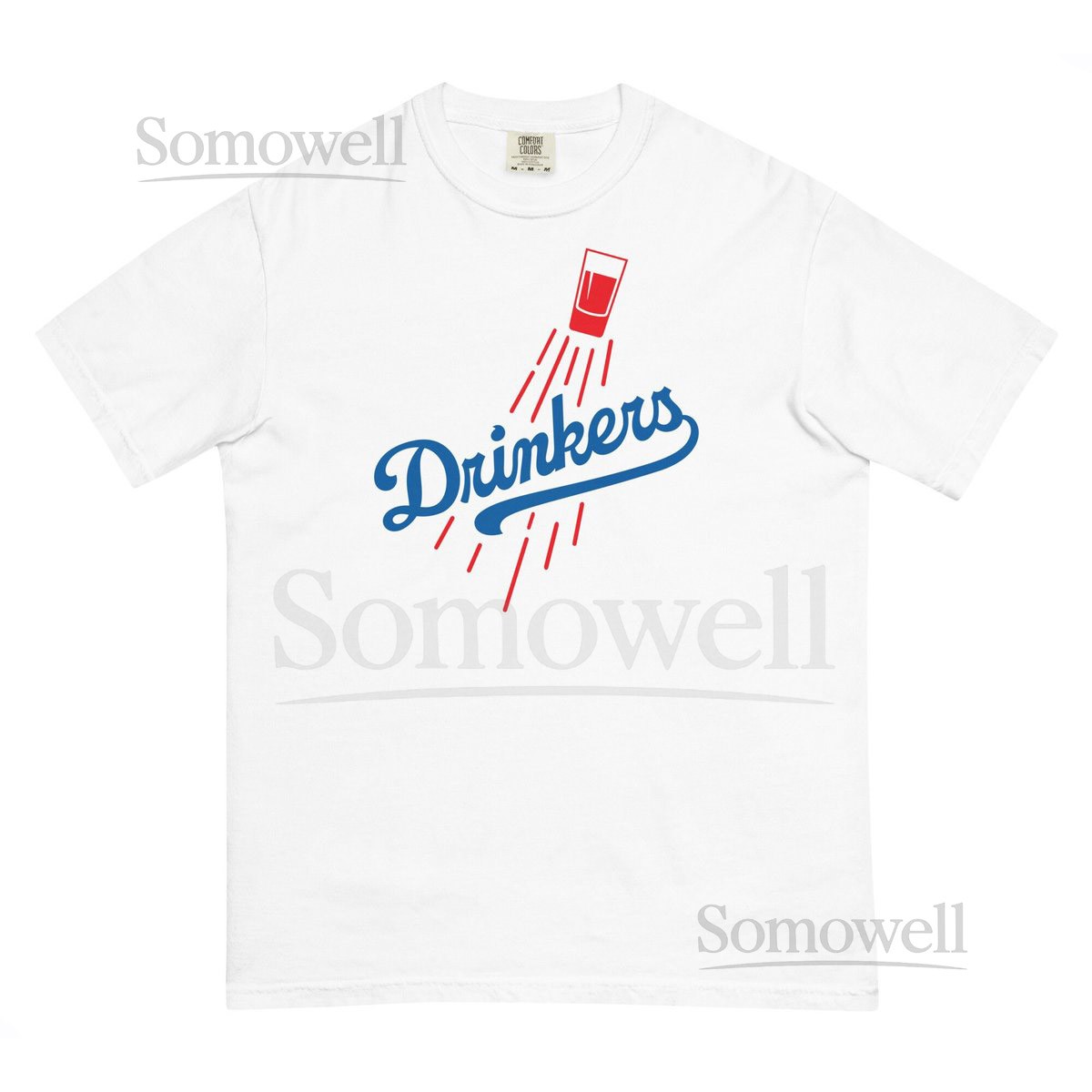L.A. Drinkers T-Shirt - Dodgers Parody Funny Shirt_499