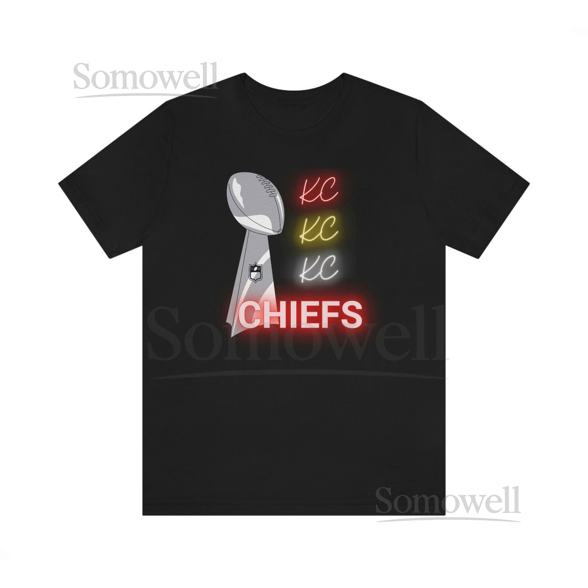Kansas City Chief's Super Bowl Trophy Kansas City Chief's Football Jersey Short Sleeve Tee kansas city chiefs kansas city chiefs shirt_249