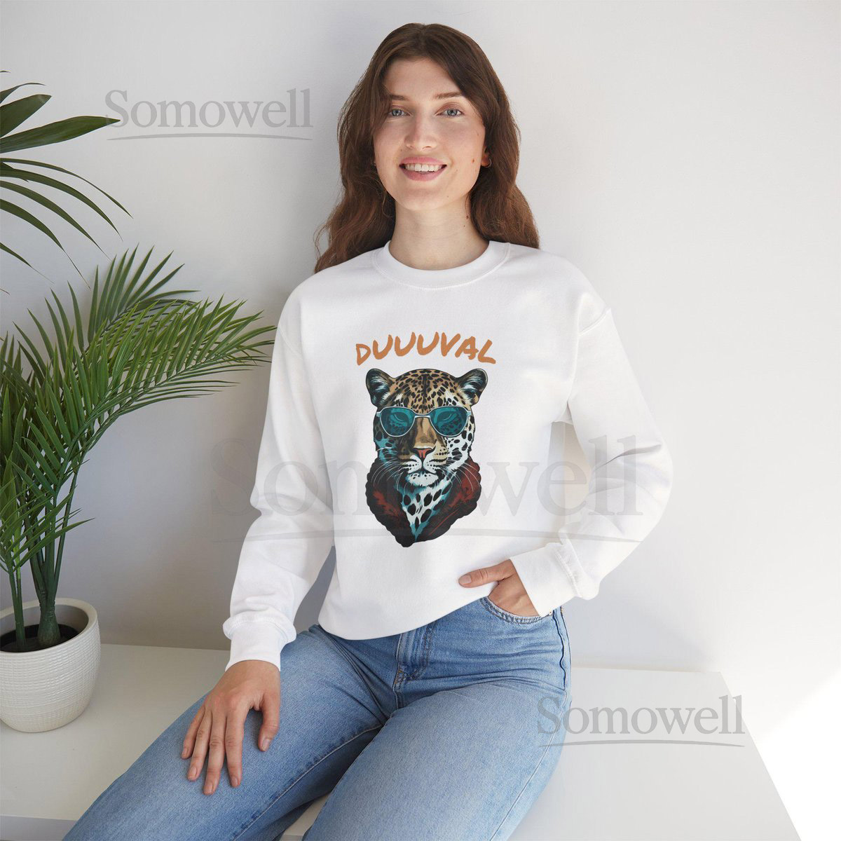 DUUUVAL Jags Sweater - Jaguars Fan Sweatshirt Jacksonville Jaguars Gift Football Team Apparel Sports Fan Pu_102