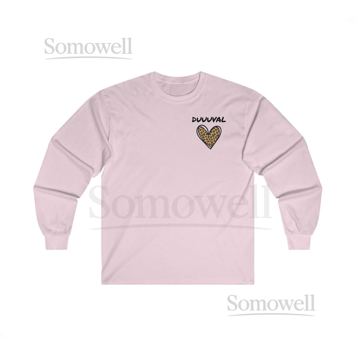 DUUUVAL Jax 904 Duval County leopard heart Valentine's Jaguar Hea_103