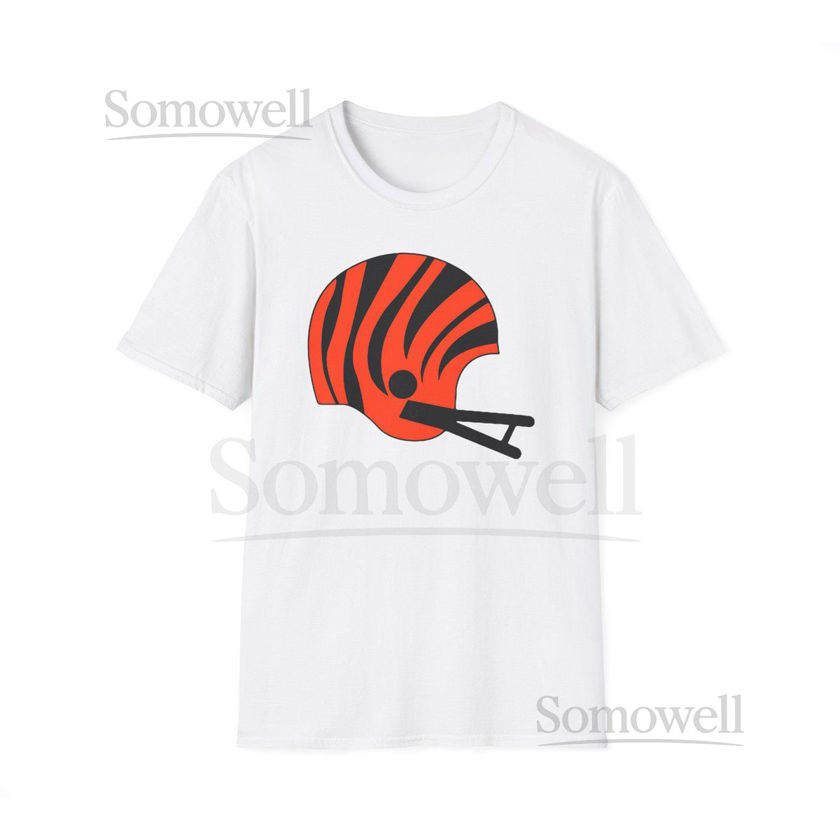 Cincinnati Bengals Helmet Shirt Football Tee Cincinnati Sports Fan Gift Bengals T-Shirt Football Apparel Bengals Fan Shirt_493