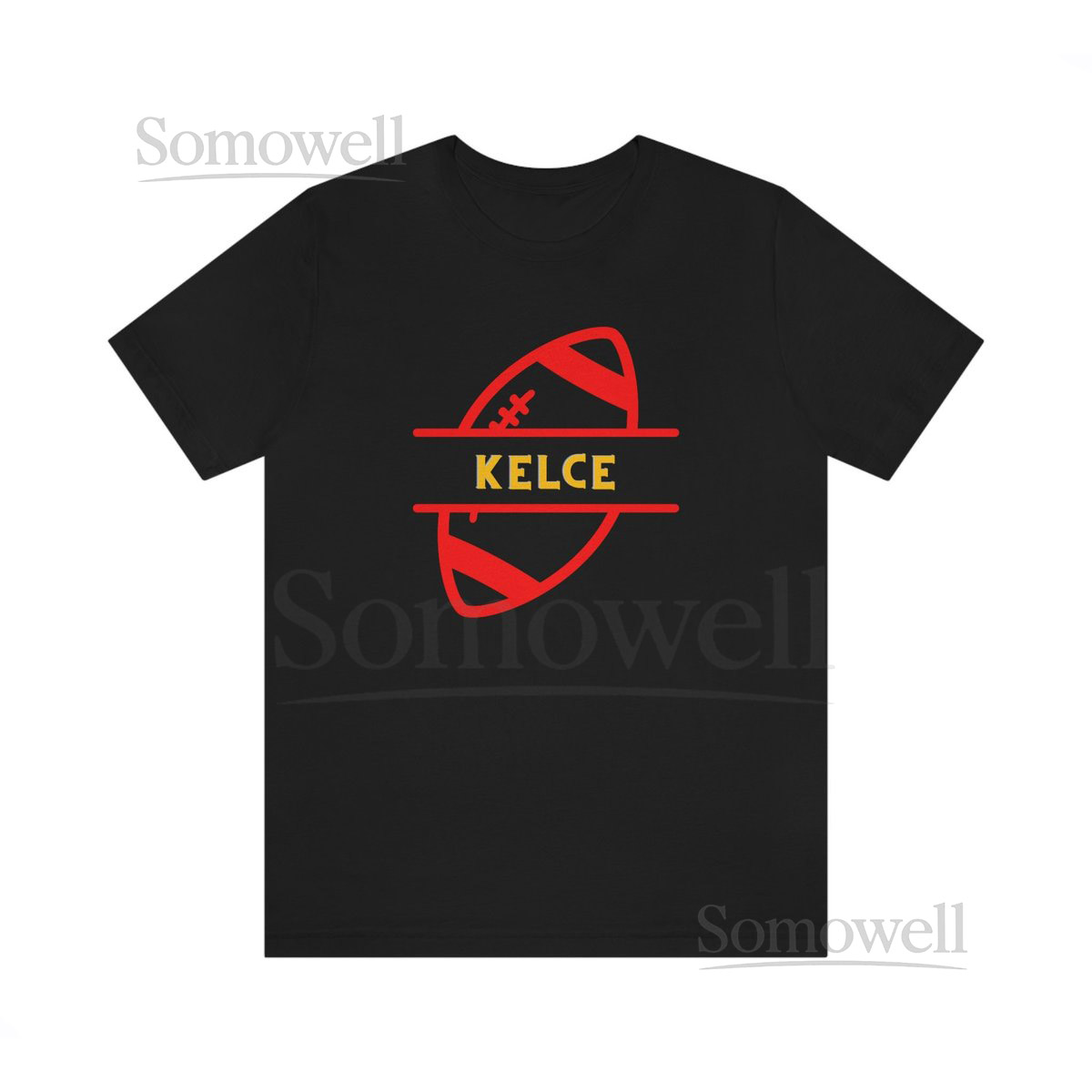 Travis Kelce Football Kansas City Chief's Football Jersey Short Sleeve Tee travis kelce kansas city chiefs kansas city chiefs shirt_765