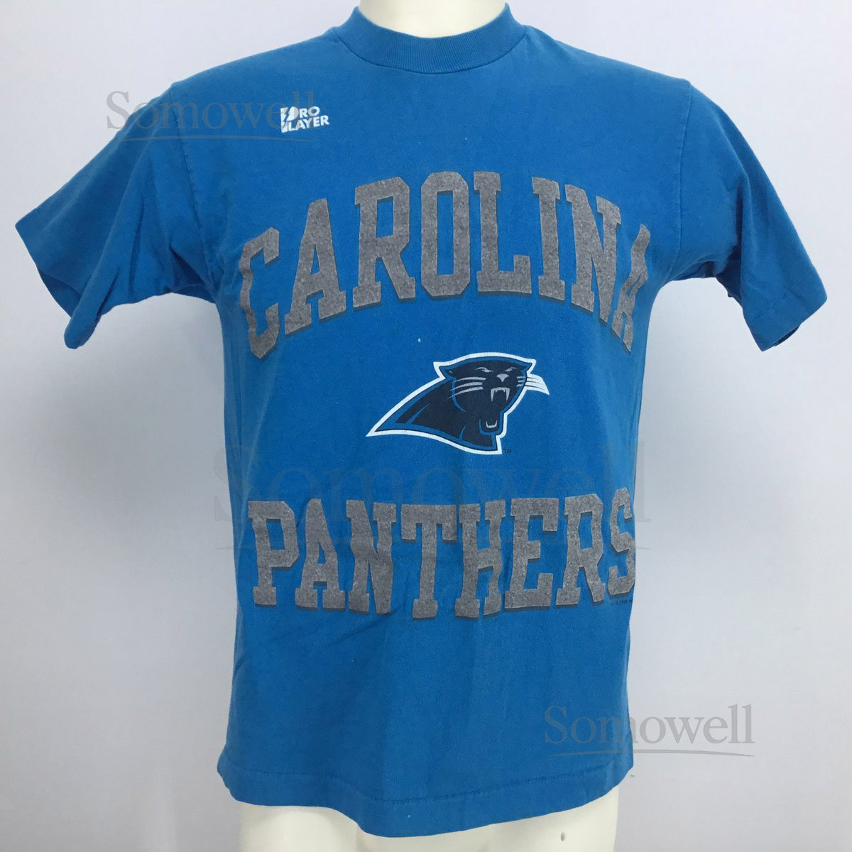 Vintage Men Sz S TShirt 1996 Pro Player Carolina Panthers Single Stitch_1099