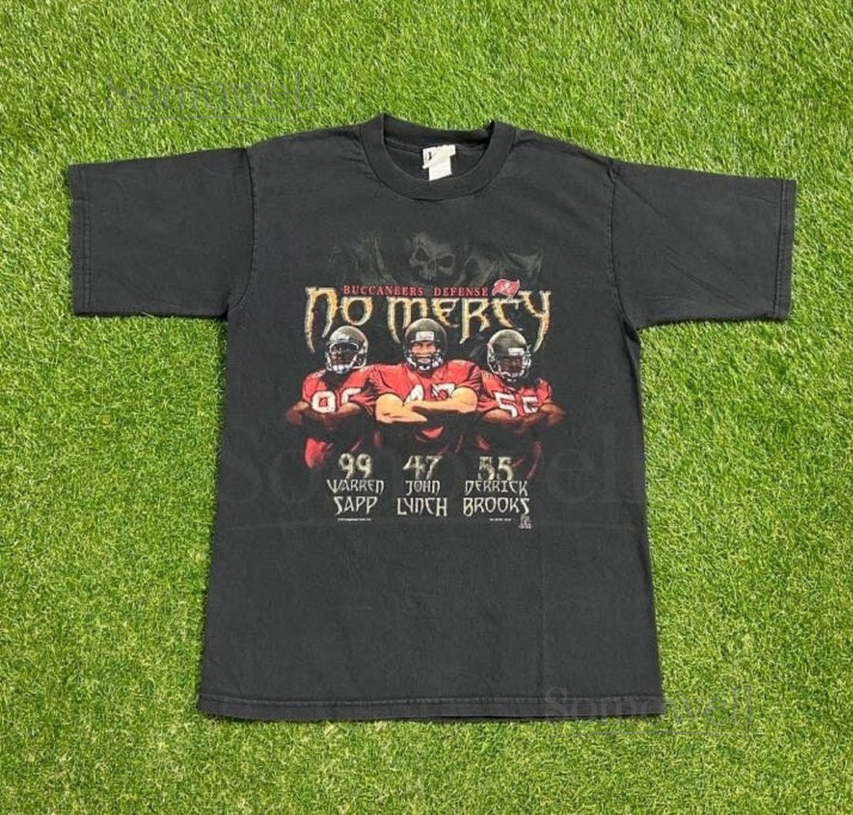 Vintage Tampa Bay Buccaneers T Shirt Tee Lee Sport Small S NFL Football Florida Tom Brady TB12 00s Super Bowl Lightning Rays Champions Sapp_535