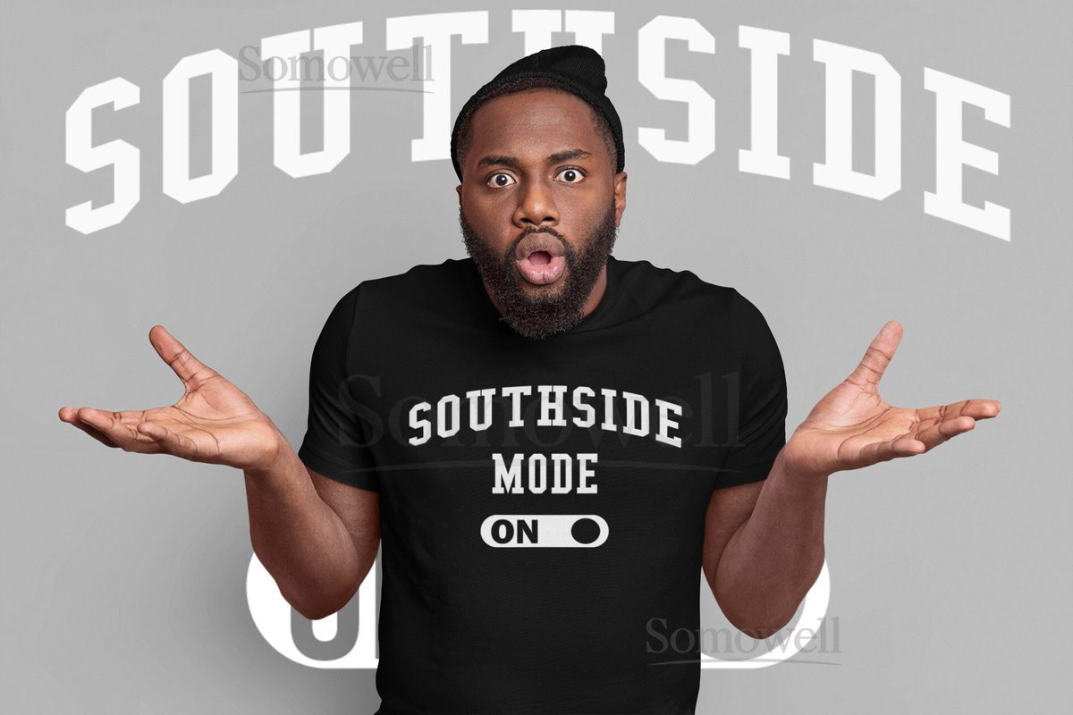The Southside Shirt Chicago Sox White T-Shirt Sox Fan Crosstown Classic Chicago Tailgate Tee Baseball Dad Gift Unisex Chicago Tee_255