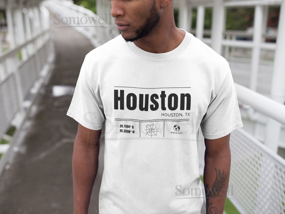 Houston TX - Men's - Short Sleeve T-shirt -_390