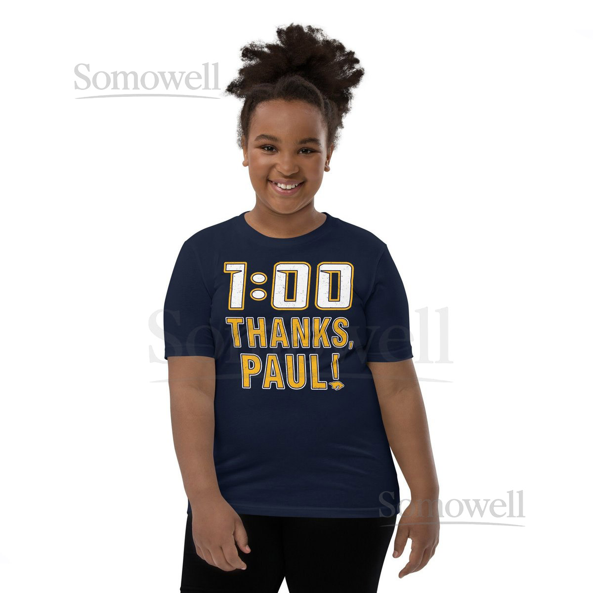 One Minute Remaining Thanks Paul Nashville Predators - Unisex Youth T-Shirt_388