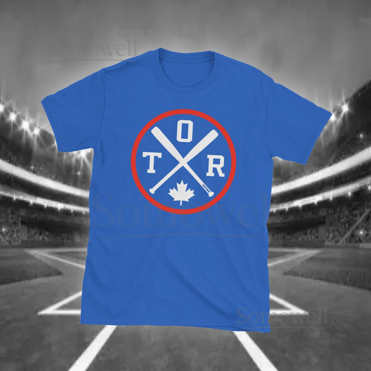 Retro Toronto Baseball Emblem Vintage TOR T-Shirt_755