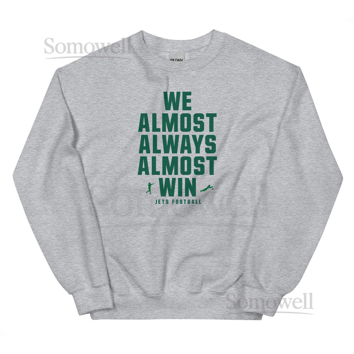 We Almost Always Almost Win Sweatshirt Funny New York Jets Fan Football Gift_786