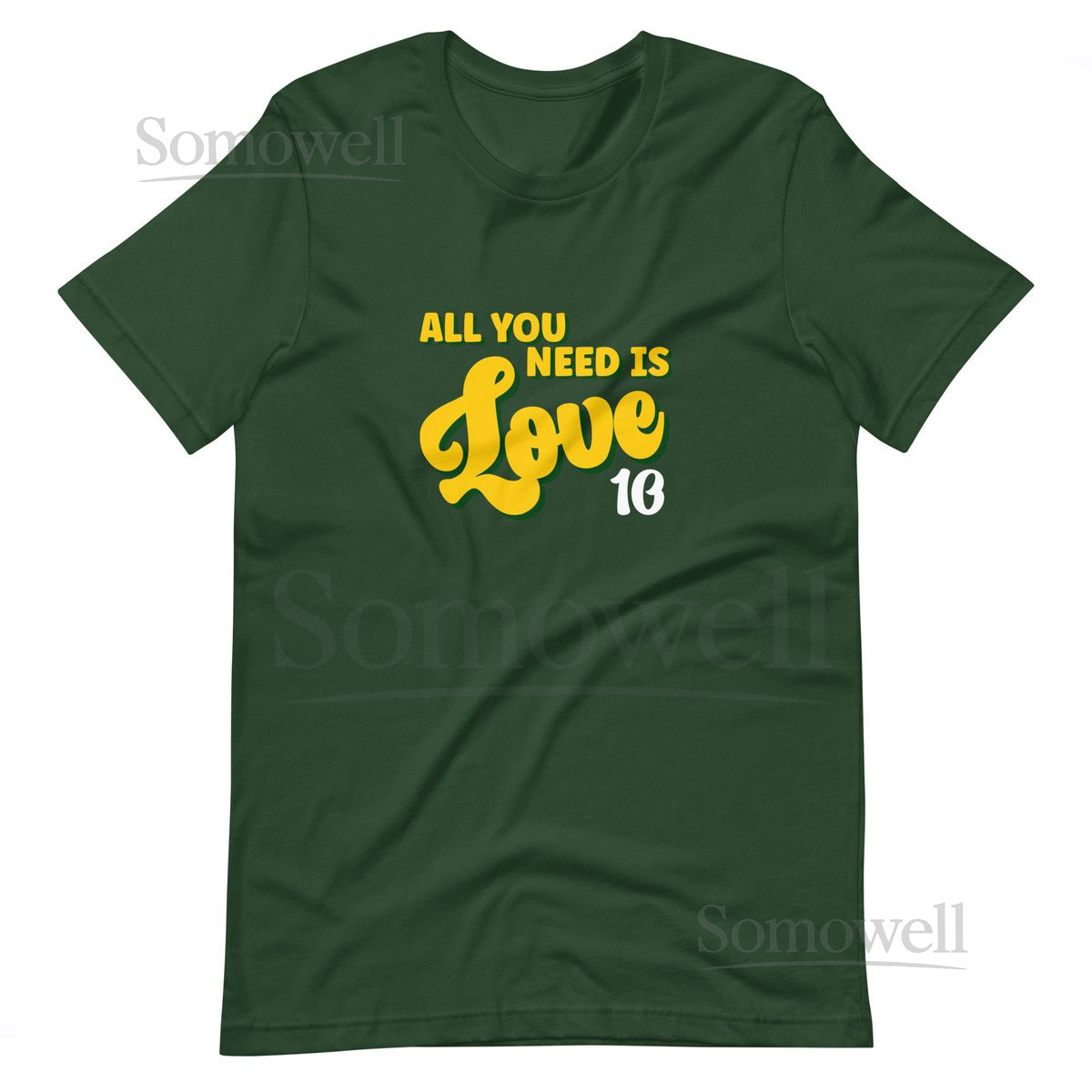 All You Need Is Love Unisex T Shirt Green Bay Packers Jordan Love_14