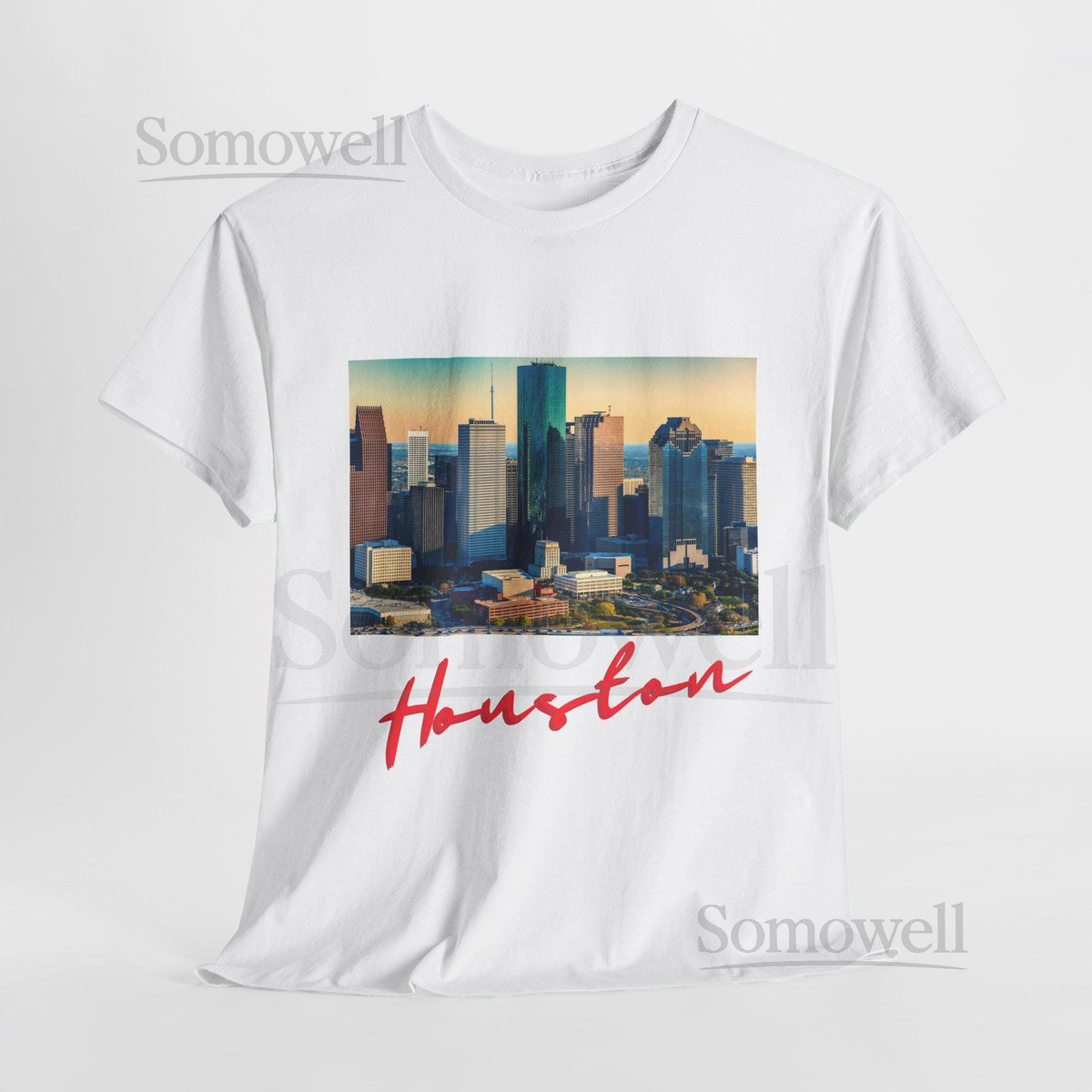 Houston Skyline T Shirt Houston Texas Tee Shirt Houston Graphic Tee Shirt Houston Souvenir Houston Gifts Houston City Pride T_305