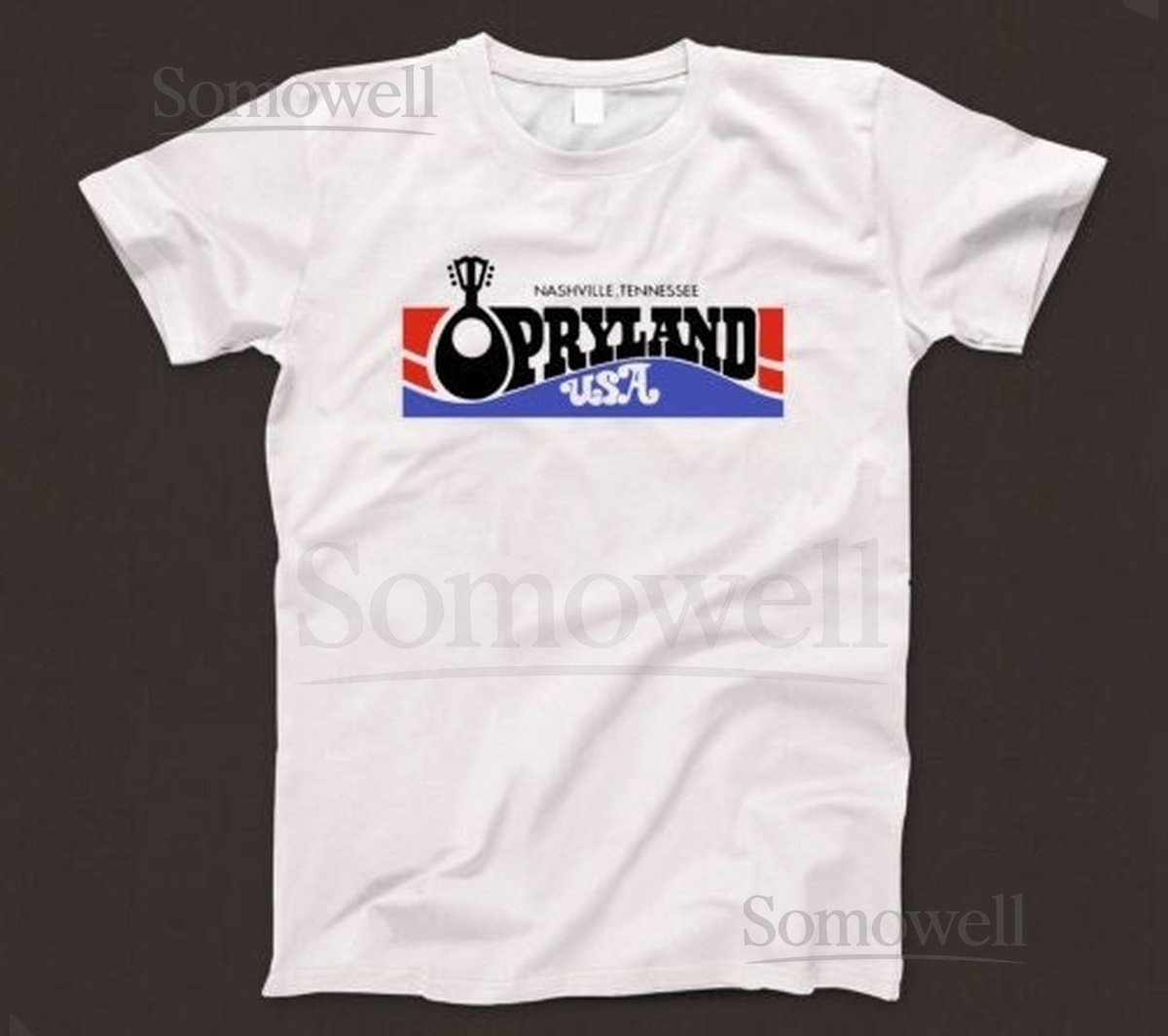 Opryland T Shirt 628 Retro White Unisex Graphic Tee_390