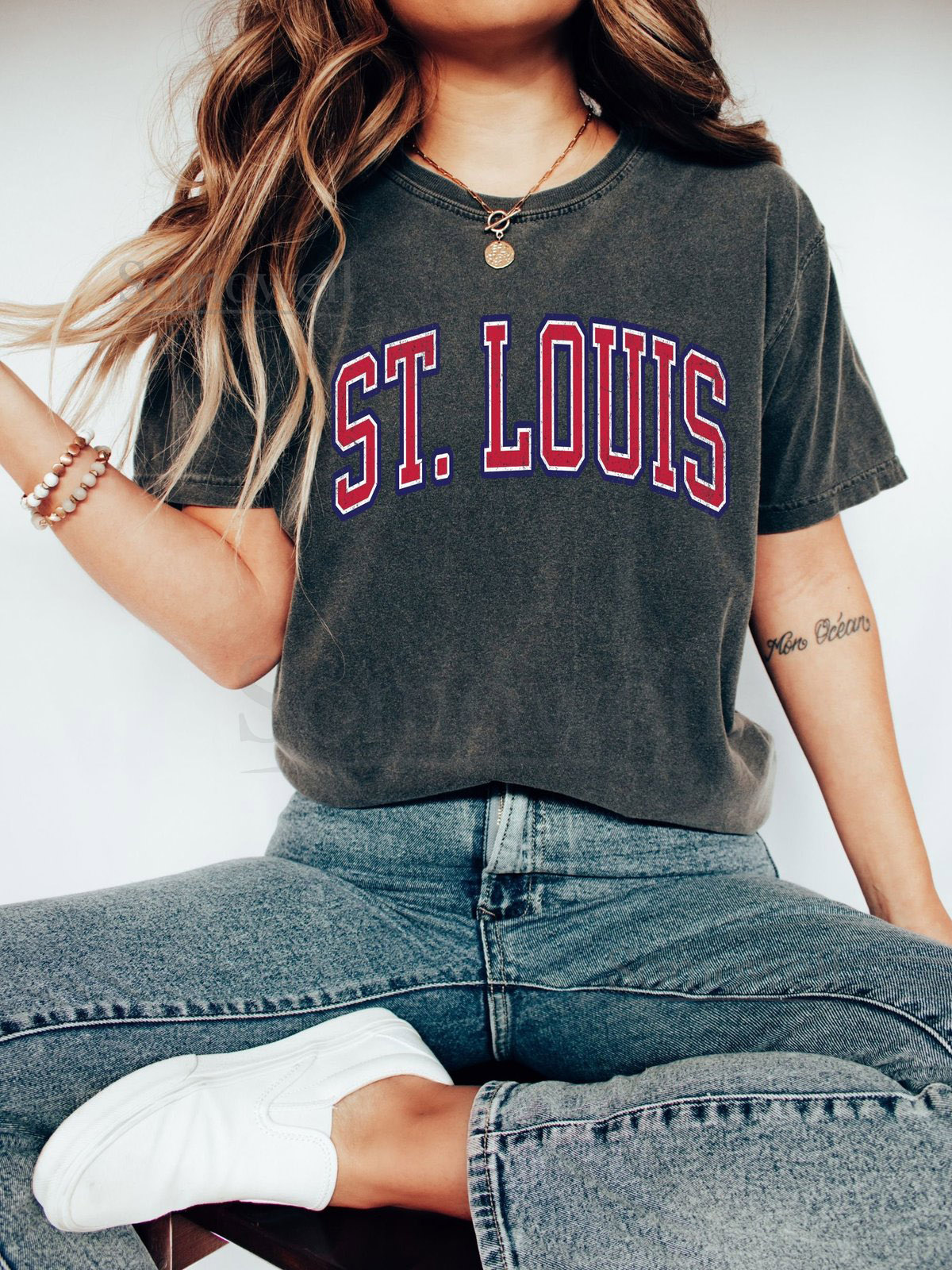Comfort Colors St. Louis Baseball Shirt St. Louis Shirt St. Louis Fan St. Louis Tshirt_98