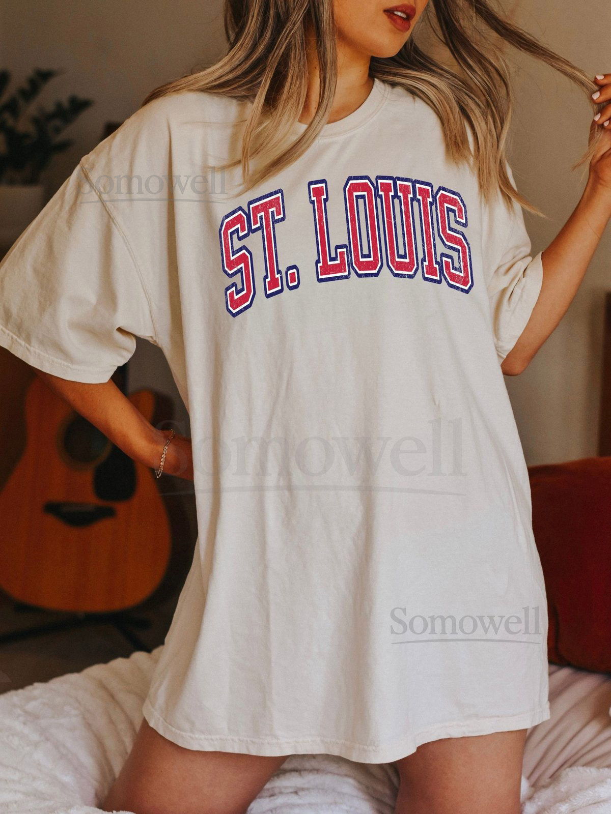 Comfort Colors St. Louis Baseball Shirt St. Louis Shirt St. Louis Fan St. Louis Tshirt_99