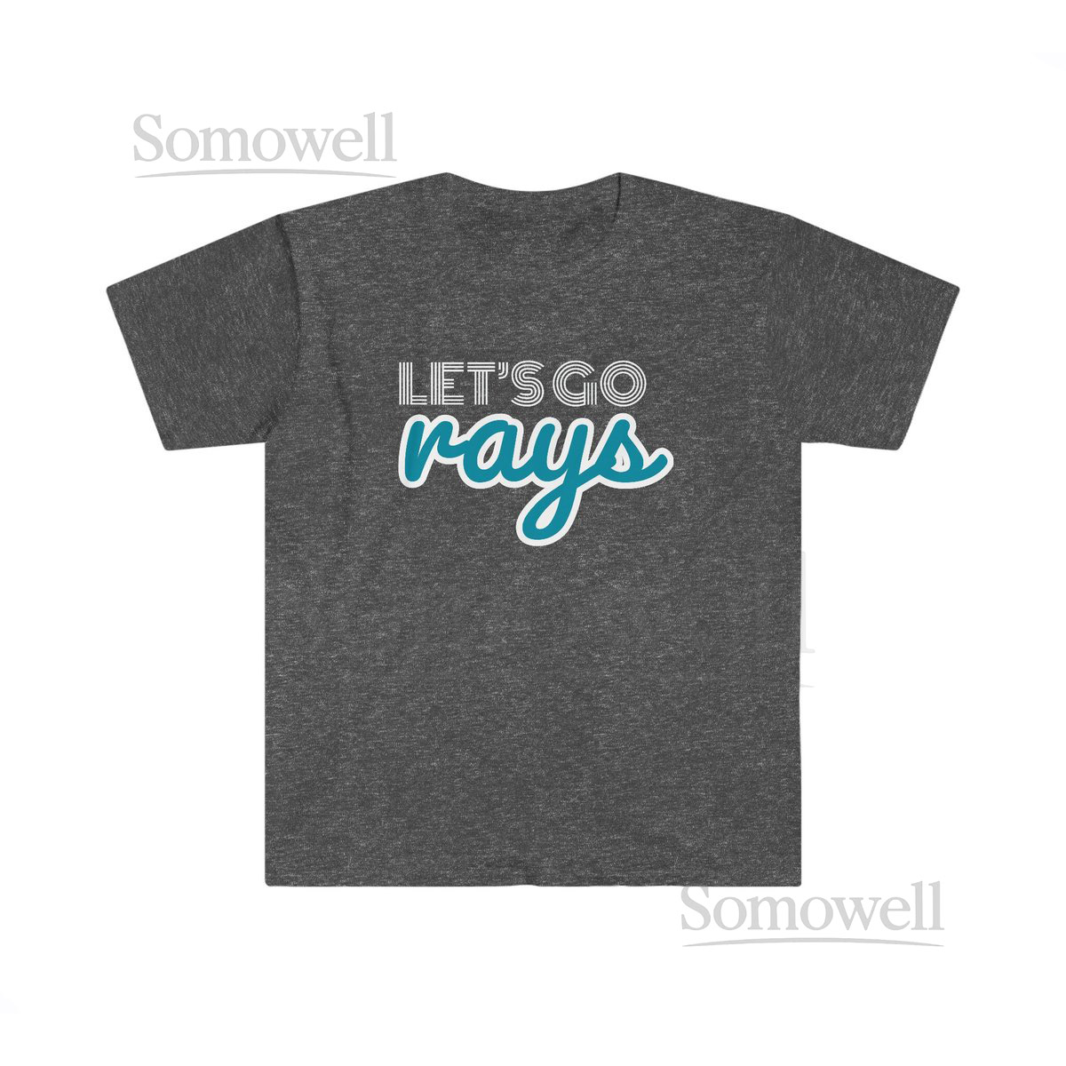 LETS GO RAYS Unisex Softstyle T-Shirt_580