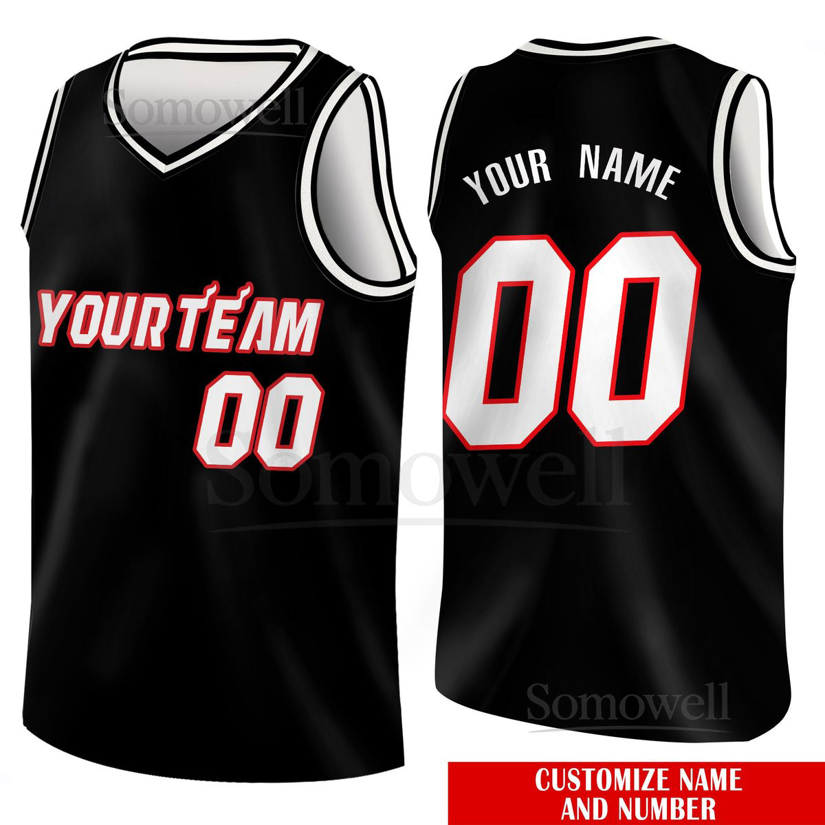 Custom Basketball Jersey Team Name Number Basketball Jersey Team Game Day Outfit Basketball Jersey for Basketball Fan Lovers Players_001