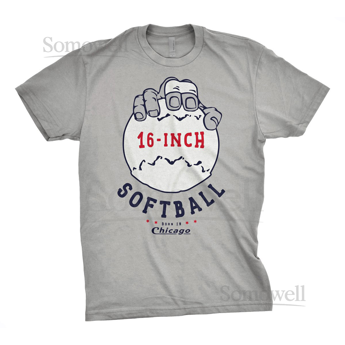 16 Inch Softball Chicago T-Shirt_1