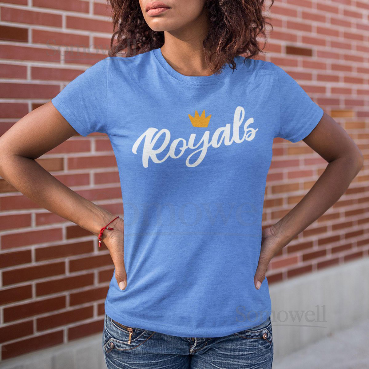 Kansas City Baseball T-Shirt Royals Gift for Friend Shirt KC Crown T Shirt Royals Gift Kauffman Game Day Tshirt Royals Flower Crown Shirt_354
