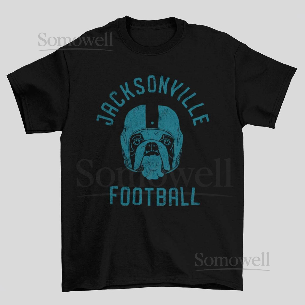 Jacksonville Football English Bulldog T-Shirt Dog Lover Gift for Jacksonville Jaguar_590