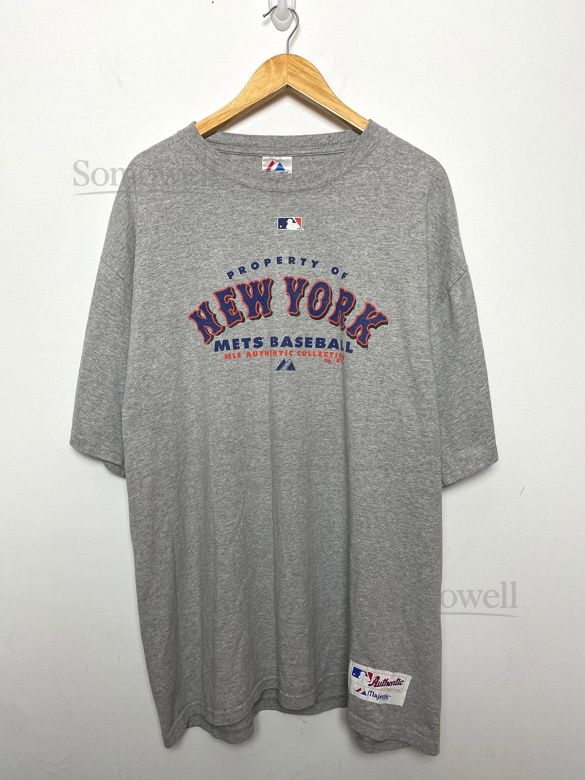 2000s New York Mets MLB Baseball National League Spell Out Graphic Tee Shirt fits adult XXL_9