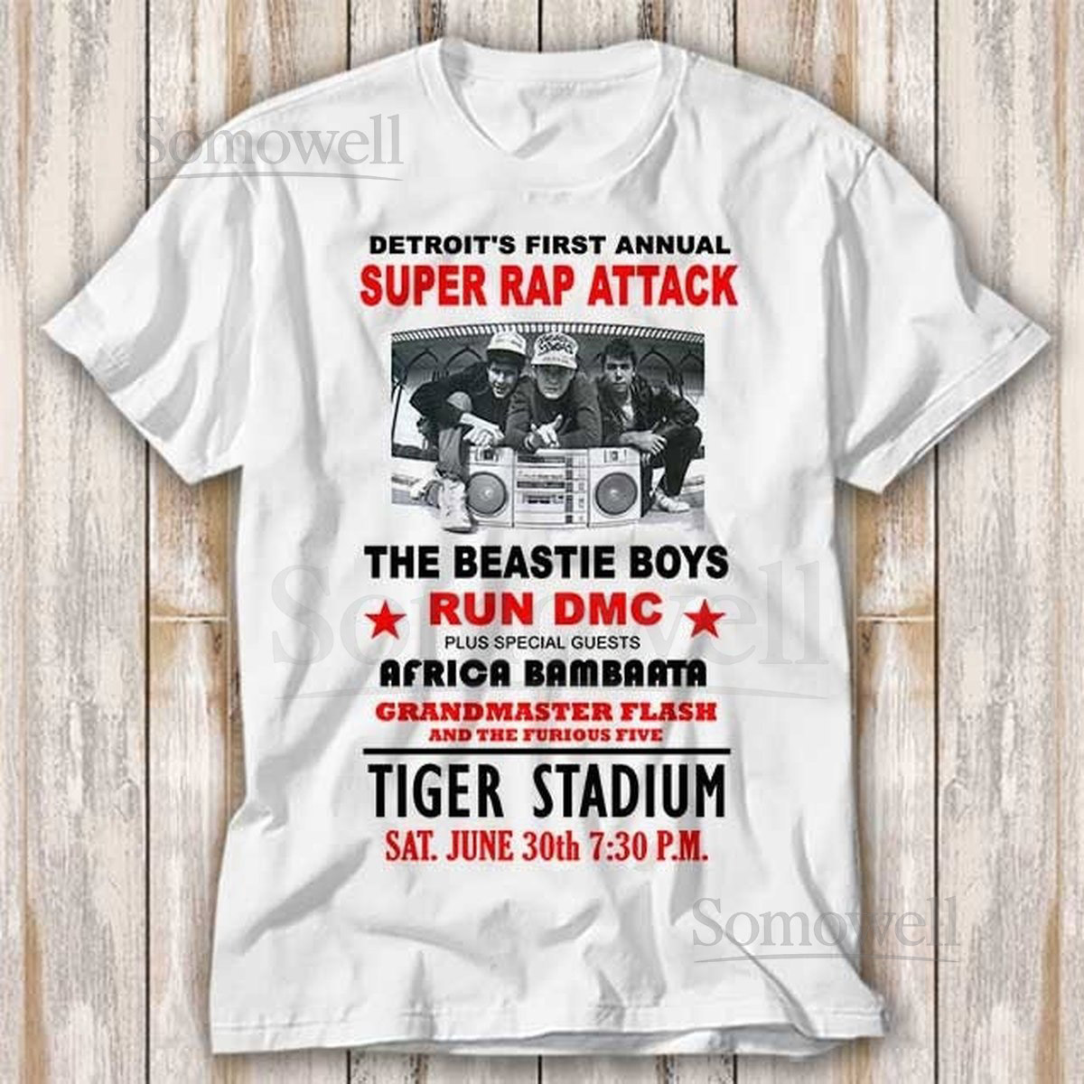 Detroit Super Rap Attack Gift Tee Beastie Run Tiger Boys T Shirt Best Seller Funny Movie Gift Music Meme Top Tee 4271_222