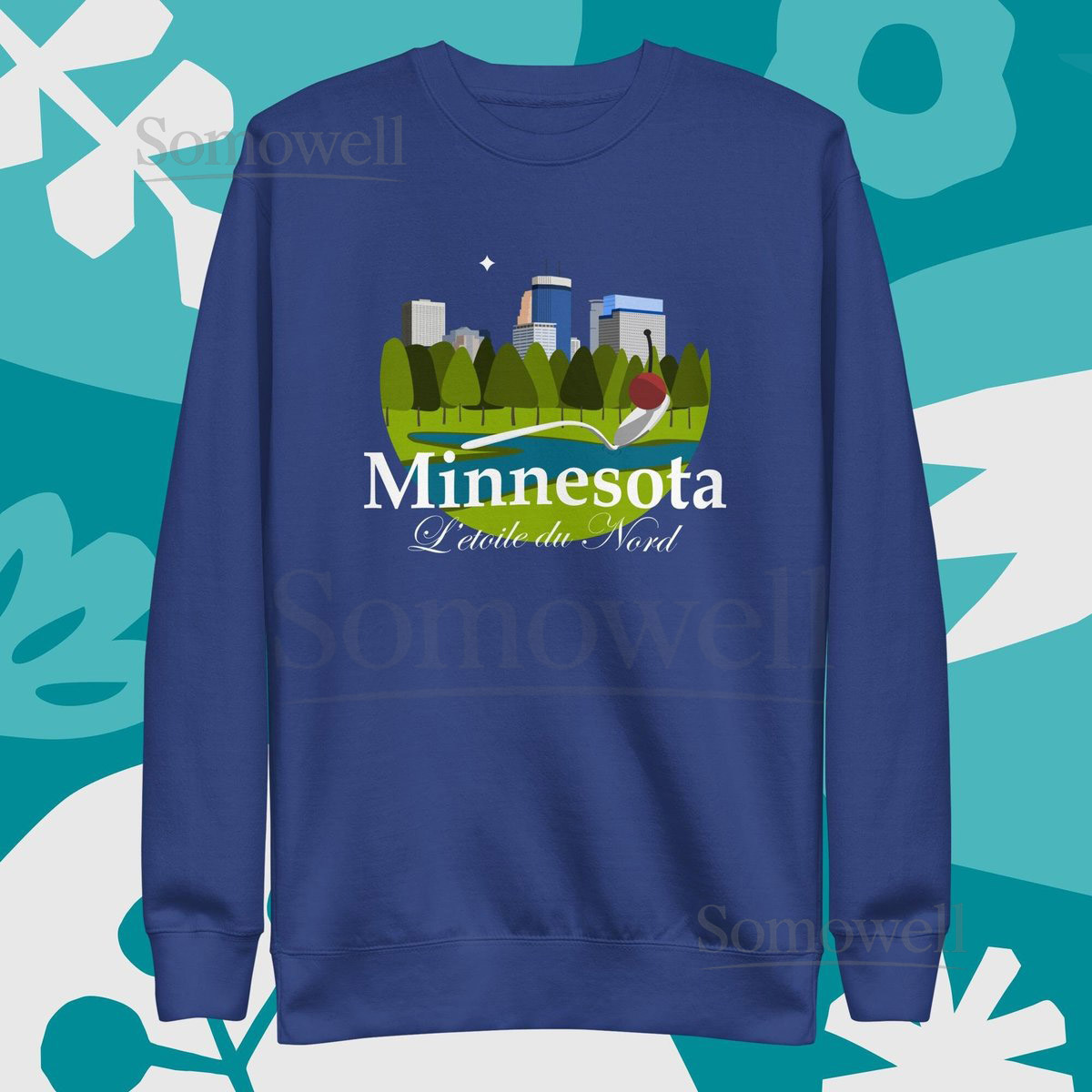 Minnesota Spoonbridge and Cherry Sweatshirt L'etoile du Nord_635