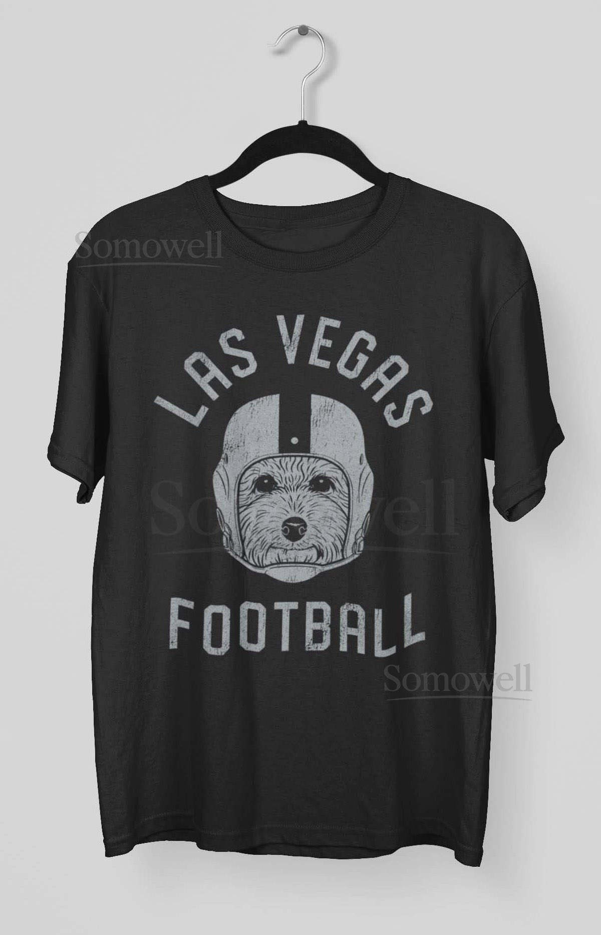 Las Vegas Football Poodle T-Shirt Dog Lover Gift for Las Vegas Raiders fans_460
