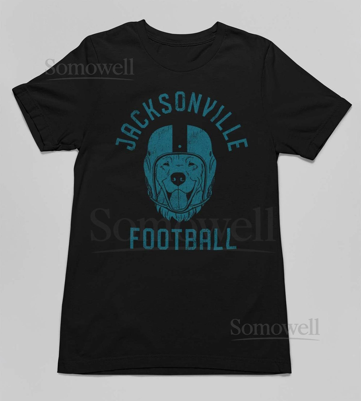 Jacksonville Football Golden Retriever T-Shirt Dog Lover Gift for Jacksonville Jaguar_597