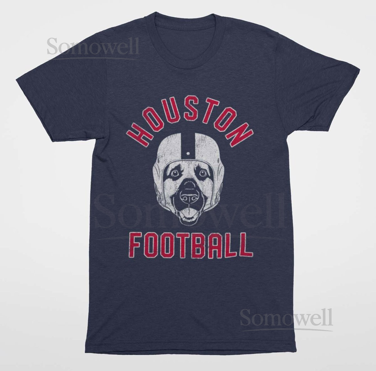 Houston Football German Shepherd T-Shirt Dog Lover Gift for Houston Texan_234