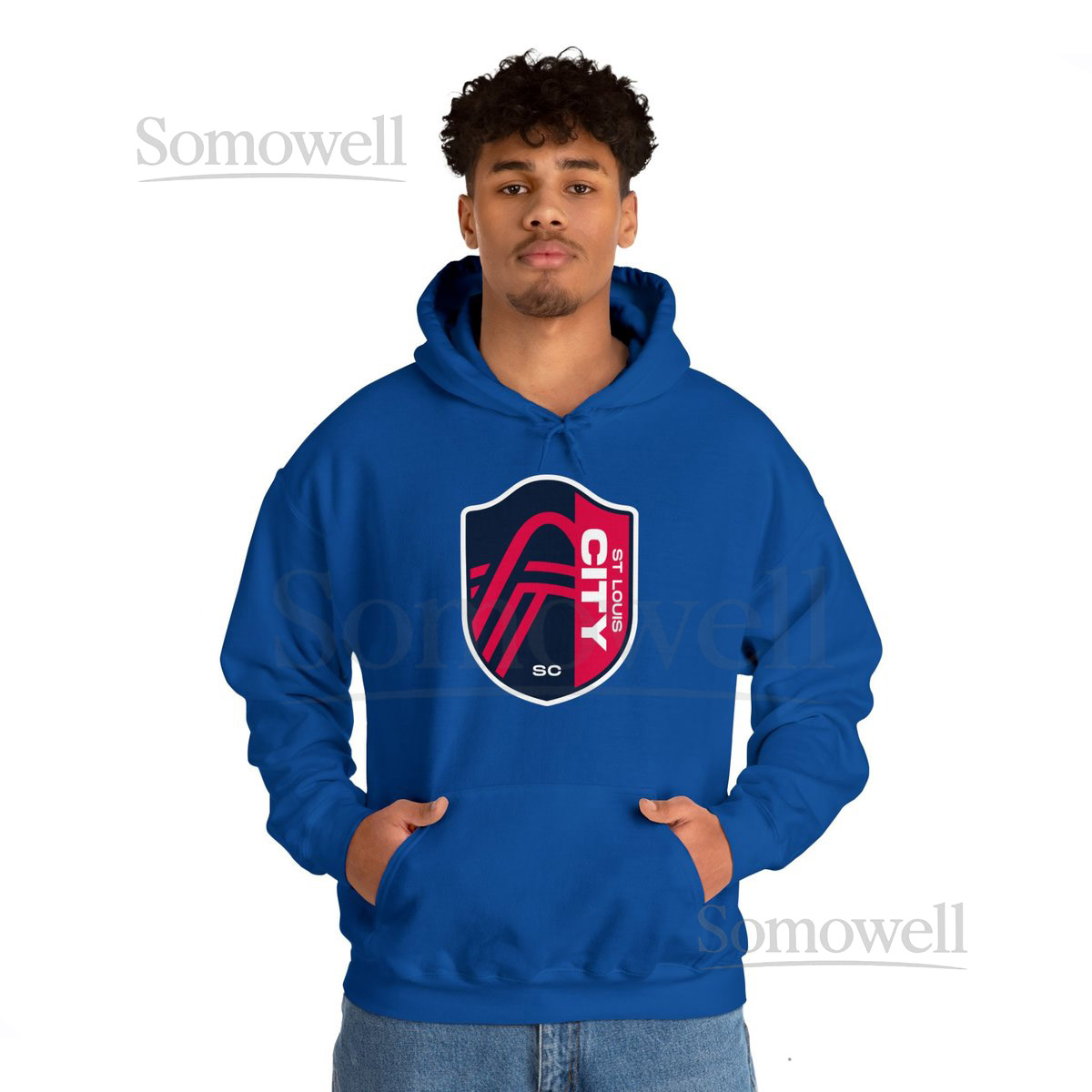 St Louis City SC Unisex Heavy Blend Hooded Sweatshirt_492