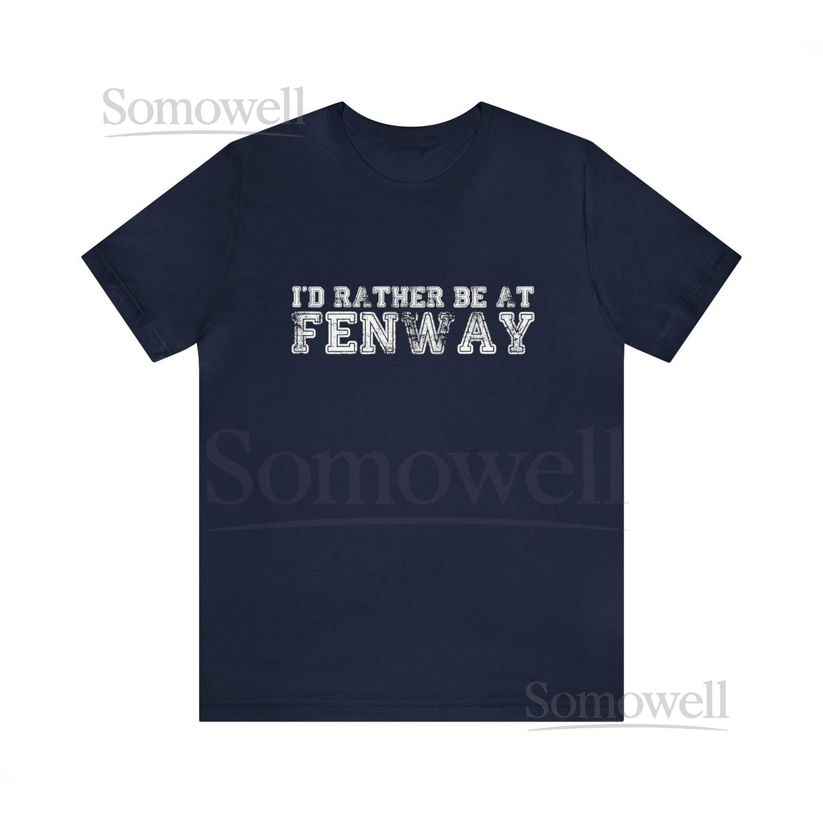 Red Sox Shirt I'd Rather Be at Fenway Shirt Available in Navy Red or Green Boston T-Shirt Gift for Red Sox Fan Boston Outfit_515