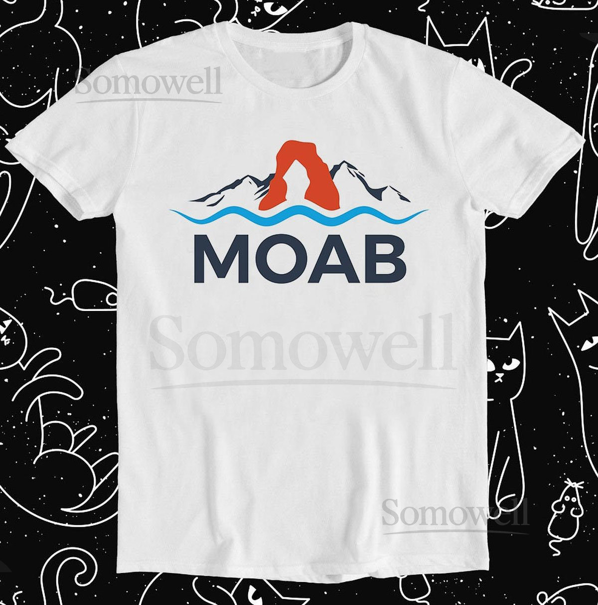 Moab Ski Moab Utah Arches National Park Retro Funny Meme Gift Tee T Shirt 1273_304