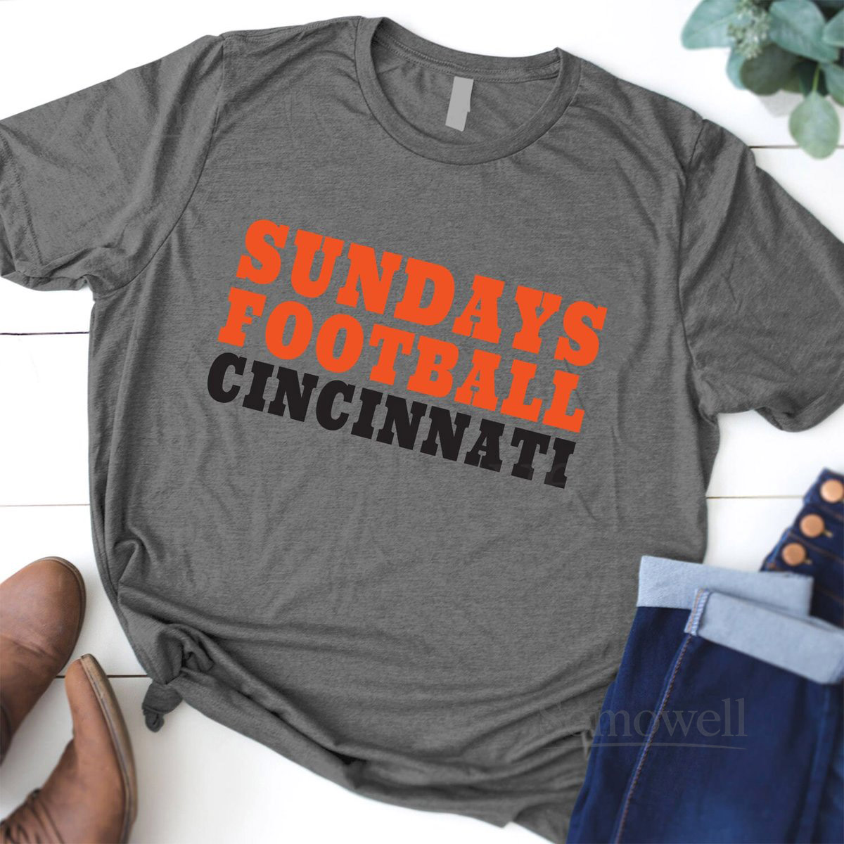 Cincinnati Bengals Shirt Sundays Football Cincinnati Shirt Cincinnati Apparel Game Day Shirt Soft Cotton Shirt Quote Shirt Bengals_499